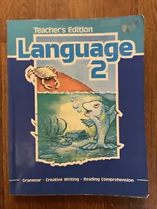 A Beka Book Abeka Language 2 Teacher’s Edition Grammar 1986 - Picture 1 of 4