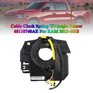 68110740AE Clock Spring with Angle Sensor 9 PINS For Dodge RAM 2013-2020 F8 CA - Picture 1 of 14