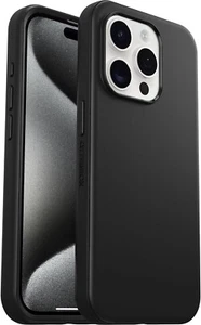 Coque OtterBox iPhone 15 Pro (seulement) série Symmetry - Noire, s'enclenche sur MagSafe - Photo 1 sur 5