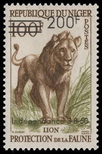 Níger 1960 - Mi-N.o 16 ** - Estampillada sin montar o nunca montada - León / León - Imagen 1 de 1