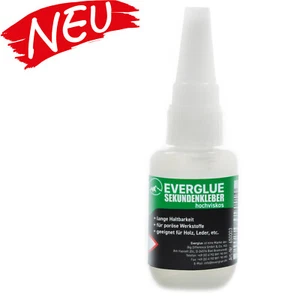 Everglue Sekundenkleber Industrie Modellbau dickflüssig 20g Superkleber - Bild 1 von 7
