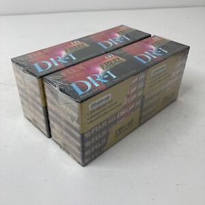 Lot 28 FUJI DR-I 60 Minute  Blank Audio Cassette Tapes  Extraslim Case NEW