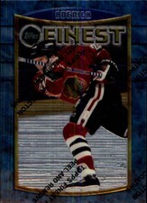 1994-95 Finest Chicago Blackhawks Hockey Card #73 Jeremy Roenick