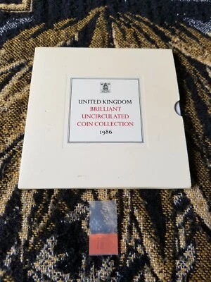 United Kingdom Brilliant Uncirculated Set - 1986 - iii Tariff Incl - Image 1 of 4