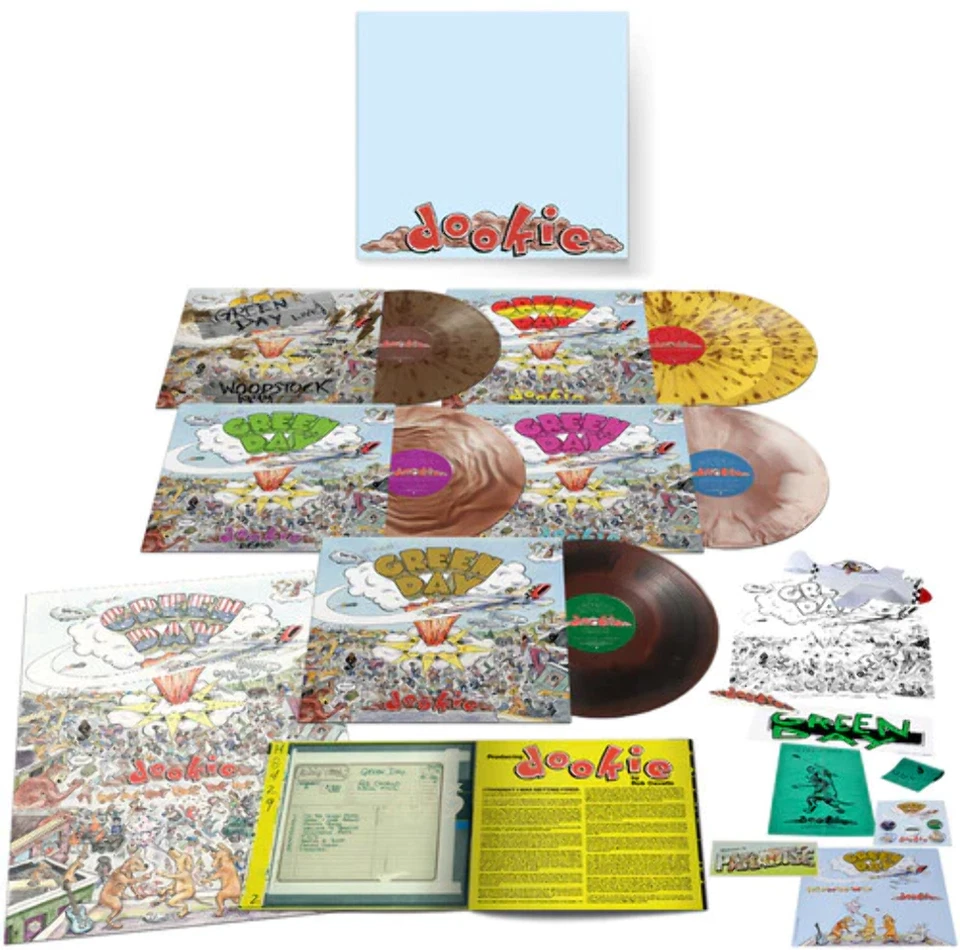 Green Day - Dookie (30th Anniversary Box Set) [Colored Vinyl] NEW Sealed Album - Image 1 of 1