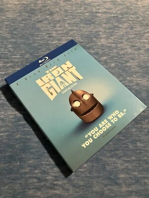 The iRoN GiANT: blu-ray w/ “SUPER RARE/OOP/READ DESC” Slipcover  🤖BRaND NeW🤖 - Image 1 of 4