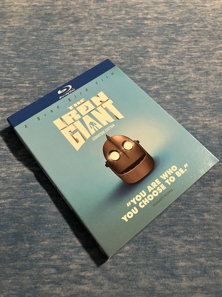 The iRoN GiANT: blu-ray w/ “SUPER RARE/OOP/READ DESC” Slipcover  🤖BRaND NeW🤖 - Image 1 of 4