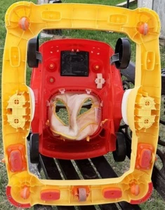 1 Little Tikes Acogedor Cupé 3 en 1 Andador de Bebé Naranja y Rojo Repuesto Parada de Freno - Imagen 1 de 2