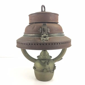 Linterna de arte de trinchera naval vintage - hecha en Inglaterra - Imagen 1 de 12