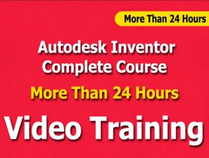 Autodesk Inventor corso completo video tutorial di formazione CBT 24+ ore - Foto 1 di 1