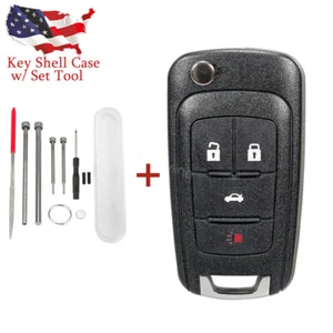 For Chevrolet Cruze Key Fob Case Cover 2010 2011 2012 2013 2014 2015 2016 - Picture 1 of 13