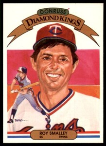 1982 Donruss Baseball Card Roy Smalley L Minnesota Twins #22