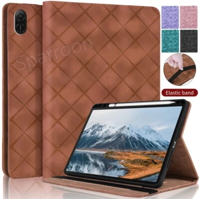 Leather Stand Case For Huawei Honor Pad 9 12.1" / X9 X8A 11" / X8 X9 Pro 11.5" - Image 1 of 4