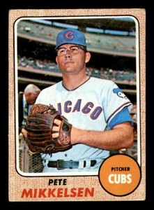 1968 Topps Baseball #516 Pete Mikkelsen GD