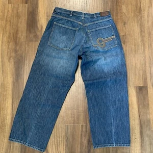 Jeans Sean John Para Hombres 34x 29 Sueltos Bordados De Colección Años 90 Hip Hop Patinador Y2K - Imagen 1 de 14