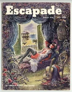 Escapade 1956 Bettie Betty Page, Lili St. Cyr 58pg Vintage Pinup Magazine M35933 - Picture 1 of 3
