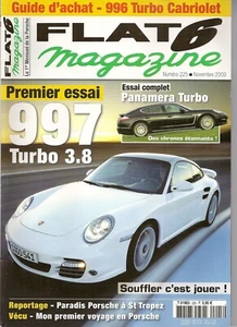 FLAT 6 225 PORSCHE 997 TURBO 3.8 PANAMERA TURBO 996 TURBO CAB 3.6 911 SC RS - Imagen 1 de 2