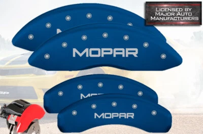 Синие крышки передних и задних тормозных суппортов MGP 2019-2021 Ram 1500 MOPAR Alternat - Изображение 1 из 4