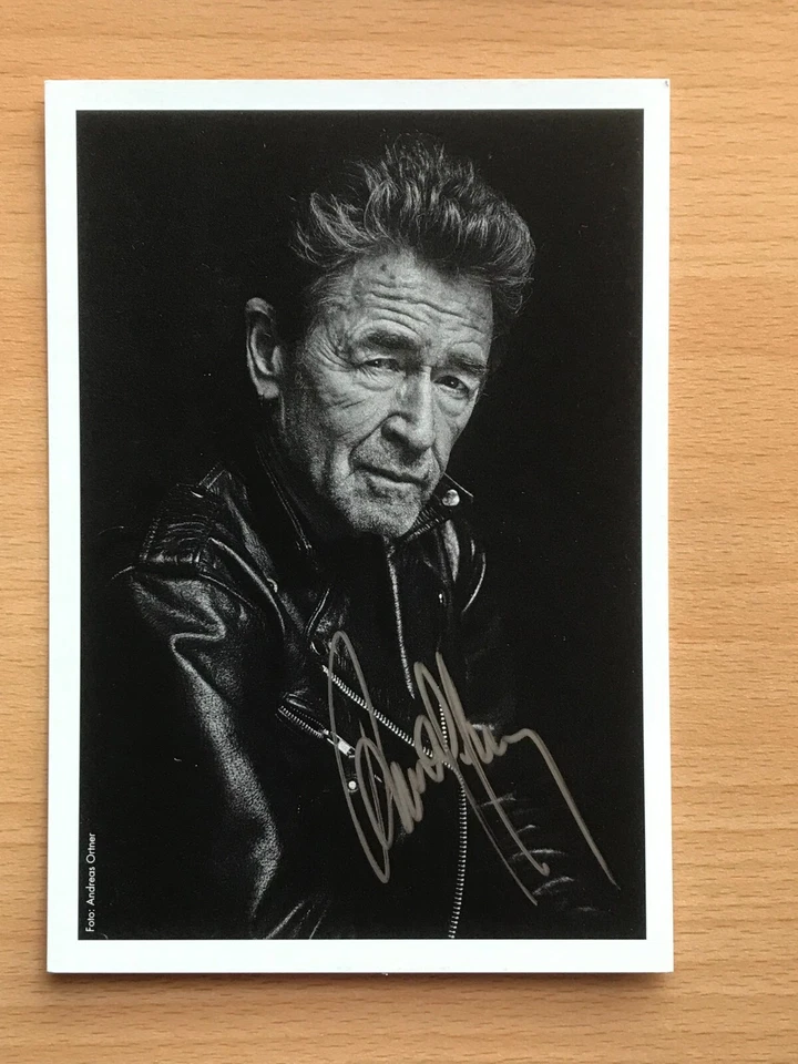 Peter Maffay Autogrammkarte orig signiert MUSIK TV #5916 - Bild 1 von 1