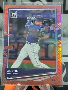 2020 Panini Donruss Optic Red Dragon Prizm Austin Meadows /88 - Picture 1 of 2