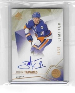 2015-16 SP Authentic Limited #16/25 John Tavares Auto/Autograph Rare,Islanders - Picture 1 of 2