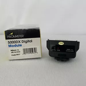 Promaster 5000DX Digital Module Nikon TTL with Hot-Shoe #5931 No Manual - Picture 1 of 4