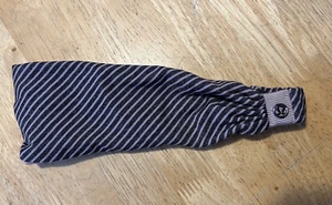 Lululemon Bang Buster Headband Light Purple Or Purple Stripe Reversible Yoga - Picture 1 of 6