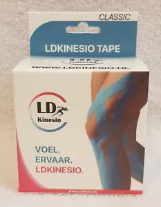 Cinta LDKINESIO CLÁSICA 5m x 5cm - Cinta de kinesiología para lesiones y apoyo - Imagen 1 de 20