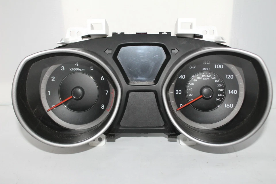 Medidores de painel de instrumentos velocímetro 2012 Hyundai Elantra 89.303 milhas - Imagem 1 de 4