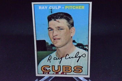 Ray Culp #168 - 1967 O-Pee-Chee - Cubs - Excellent Condition - Image 1 of 2