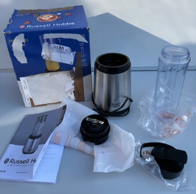 RUSSELL HOBBS Standmixer Smoothie Maker Mix & Go Steel 23472-56 Zerkleinerer NEU - Bild 1 von 3