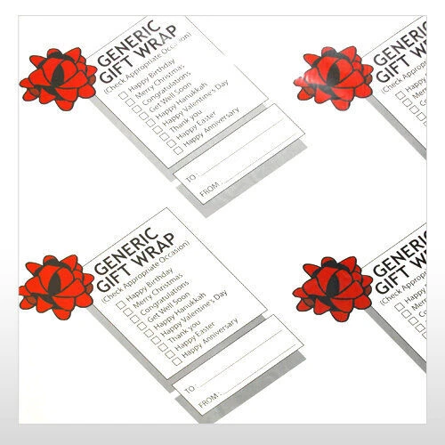 BIG MOUTH TOYS FUNNY GAG GENERIC UNIVERSAL Girft Wrap Wrapping Paper - All Occasions!