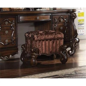 Bowery Hill Vanity Stool in Cherry Oak - Picture 1 of 1