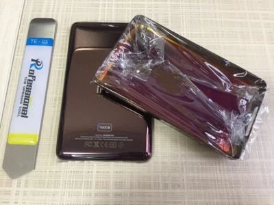 PURPLE Metal Rear Back Housing Case Cover For iPod 7th Gen Classic 160GB THIN - Image 1 of 4