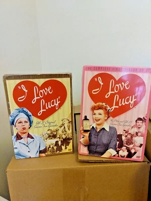 Unopened I Love Lucy Season 1 and 2 Boxed DVDs includes Pilot Episode - Image 1 of 4