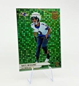 2024 Panini Donruss Elite - Rookies Green Disco #157 Nate Wiggins (RC) - Picture 1 of 2