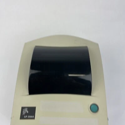 Zebra model LP2844 Label Thermal Printer lp2844PSAT USB/Par/Serial no power cord - Image 1 of 4