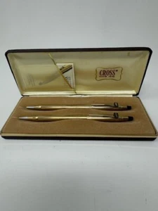 Cross CONSOLIDATED FREIGHTWAYS 10k Gold Filled Pen and Pencil Set - Picture 1 of 6