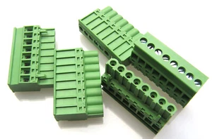 IMO 21.910M/8 Way Plug in Screw Terminal Block 5.08mm 5 Pieces OLB013 - Picture 1 of 1