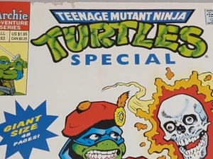 Teenage Mutant Ninja Turtles Special #6 Fall 1993 Comic Archie - Picture 1 of 12