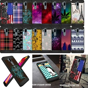 For LG G7 / G7 ThinQ- Flexible Black TPU Case Ultra Slim Profile Design - Picture 1 of 141