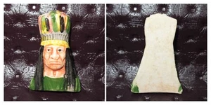 FEVE MH 1999 SERIE LES INDIENS TETE D'INDIEN VERT - Picture 1 of 2