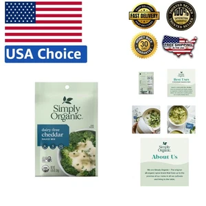 Bio milchfreie Cheddar Saucenmischung, 0,85 Oz (12er Pack) - Cremiger Geschmack - Bild 1 von 8