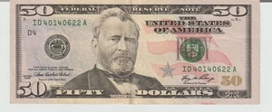 RARE 2006 – Vintage $50 Federal Reserve Note – ID40140622A – Hard to Find - Picture 1 of 2