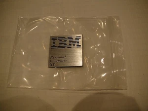 IBM 5162 PC Personal Computer XT Case Badge Gehäuse Plakette original - Picture 1 of 2