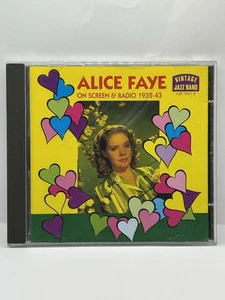 On Screen & Radio 1932-43 by Alice Faye (CD, 1996) - Picture 1 of 4