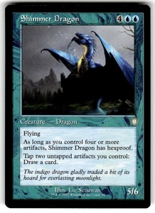 Shimmer Dragon (Retro Frame) Commander: the Brothers' War Regular MTG - Picture 1 of 2