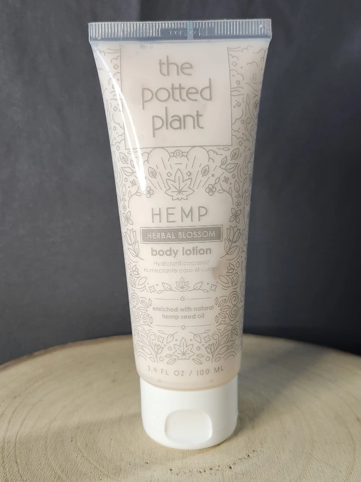 The Potted Plant Hemp Herbal Blossom Body Lotion 3.4 oz