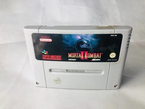 Video Game Mortal Kombat II SNES Super Nintendo Cart Only Vintage - Picture 1 of 3