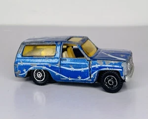 Vintage Yatming #1064 Blue Chevy Blazer 1/64 Diecast Squarebody Chevrolet - Bild 1 von 8